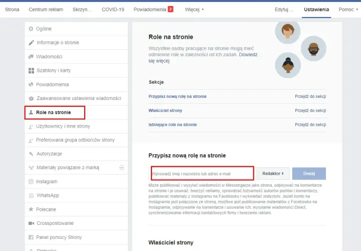 Jak zmienić administratora strony na Facebooku bez problemów